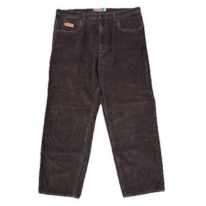 Empyre Pants 36 Mens Brown Chunky Corduroy 5-Pocket Relaxed Fit Baggy Skate